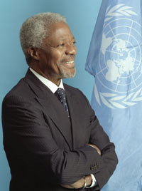 Кофи Аннан — Генеральный секретарь ООН